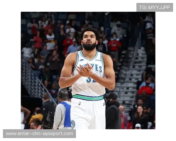 唐斯外线高弧度三分命中,森林狼彻底拉开分差